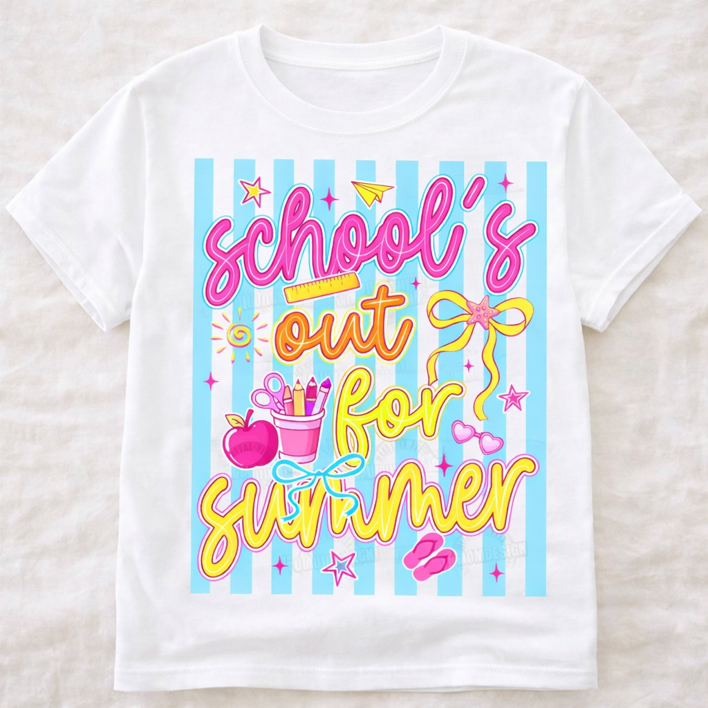Schools Out For Summer - Gildan