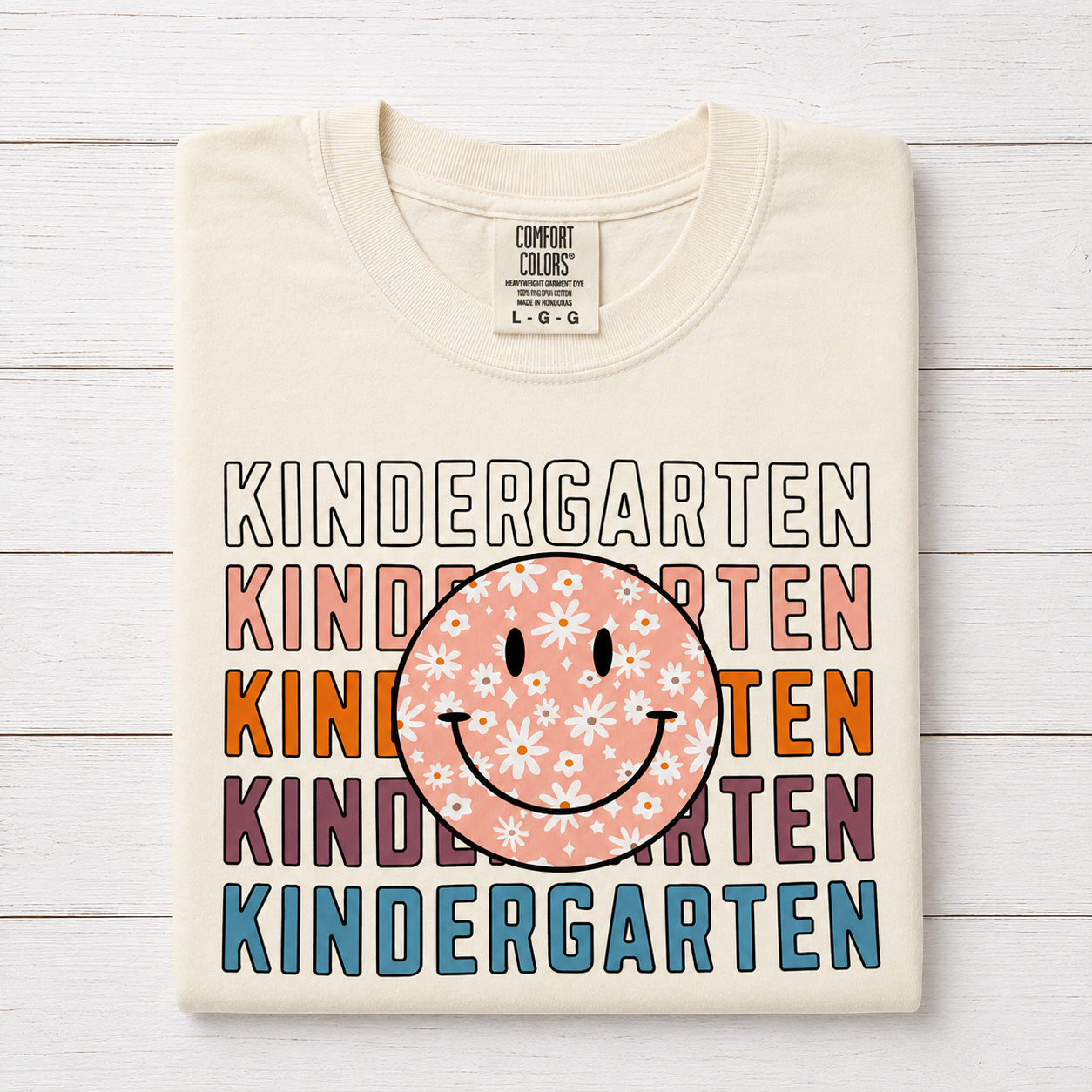 Kindergarten Smiley - Ivory