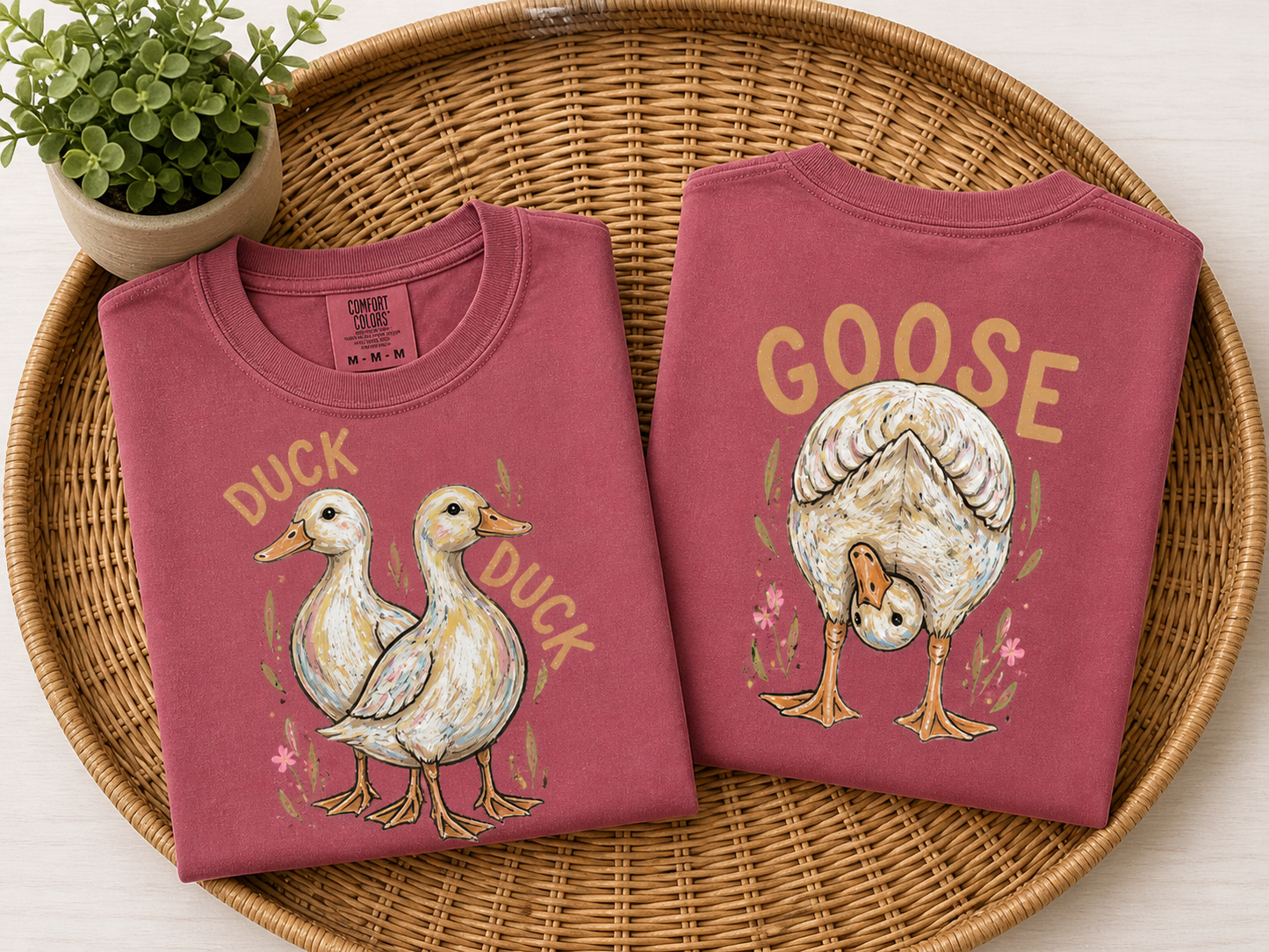 Crimson Duck Duck Goose