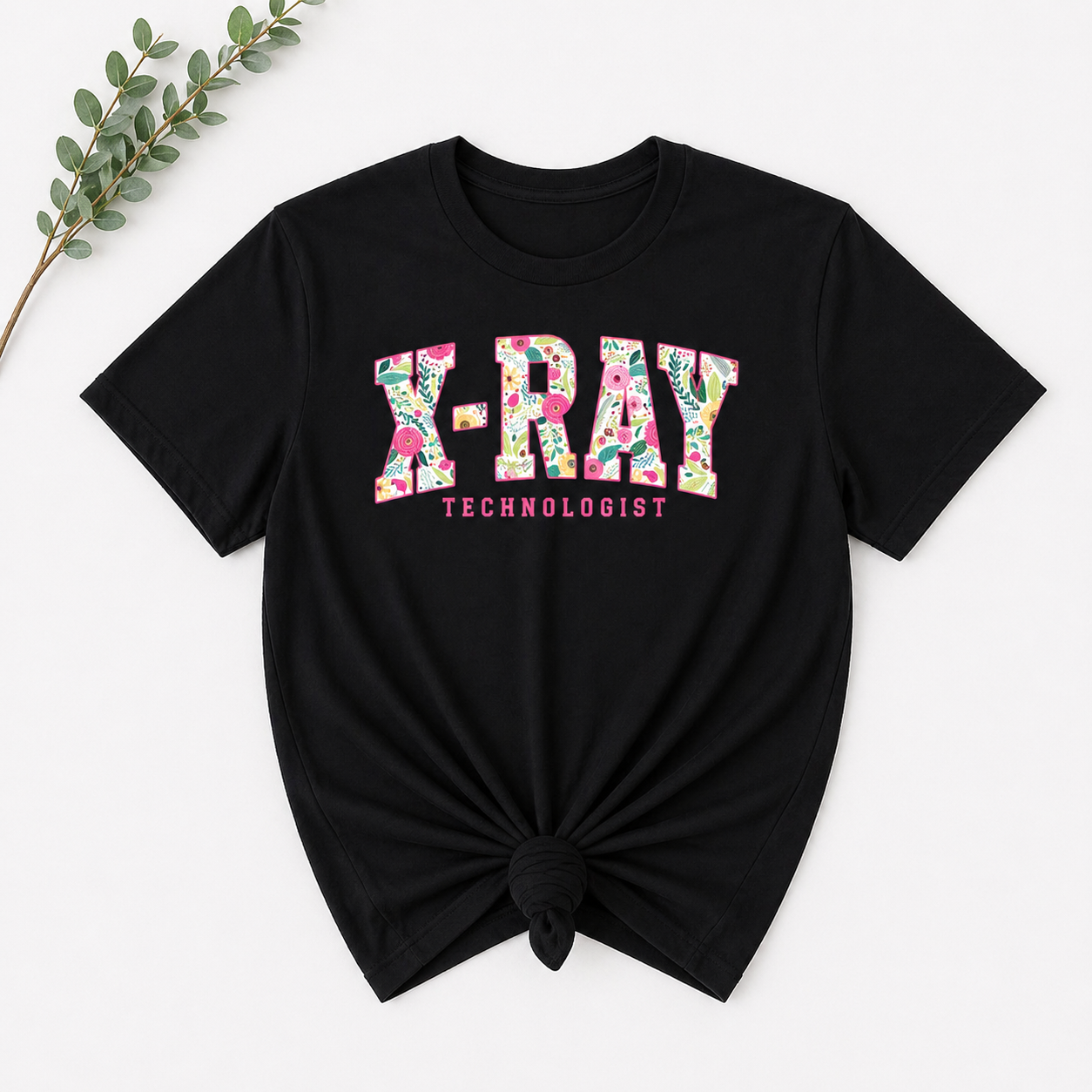 Floral X-Ray Tee - 3 Color Options!!