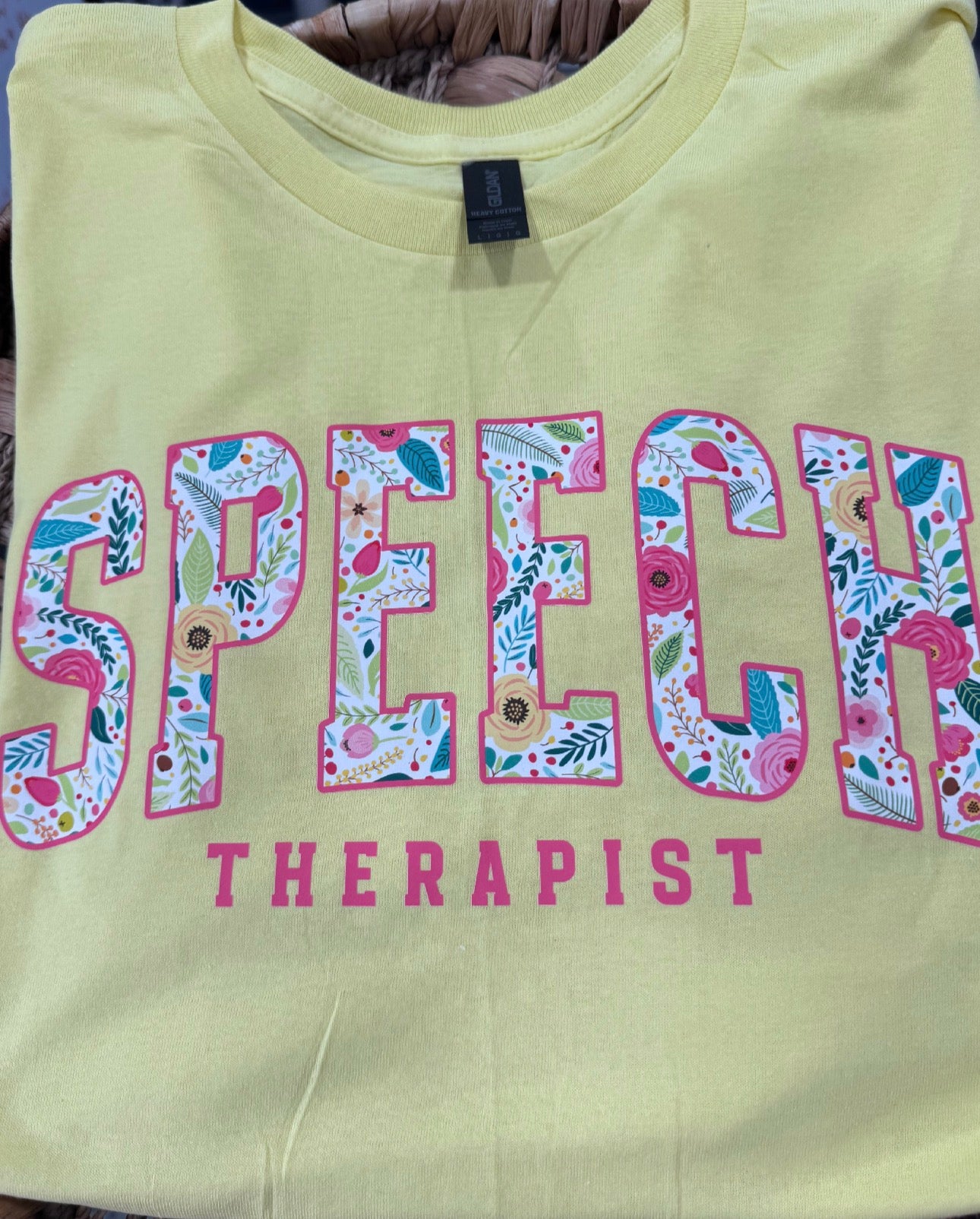Speech Therapist Tee - 3 Color Options!!