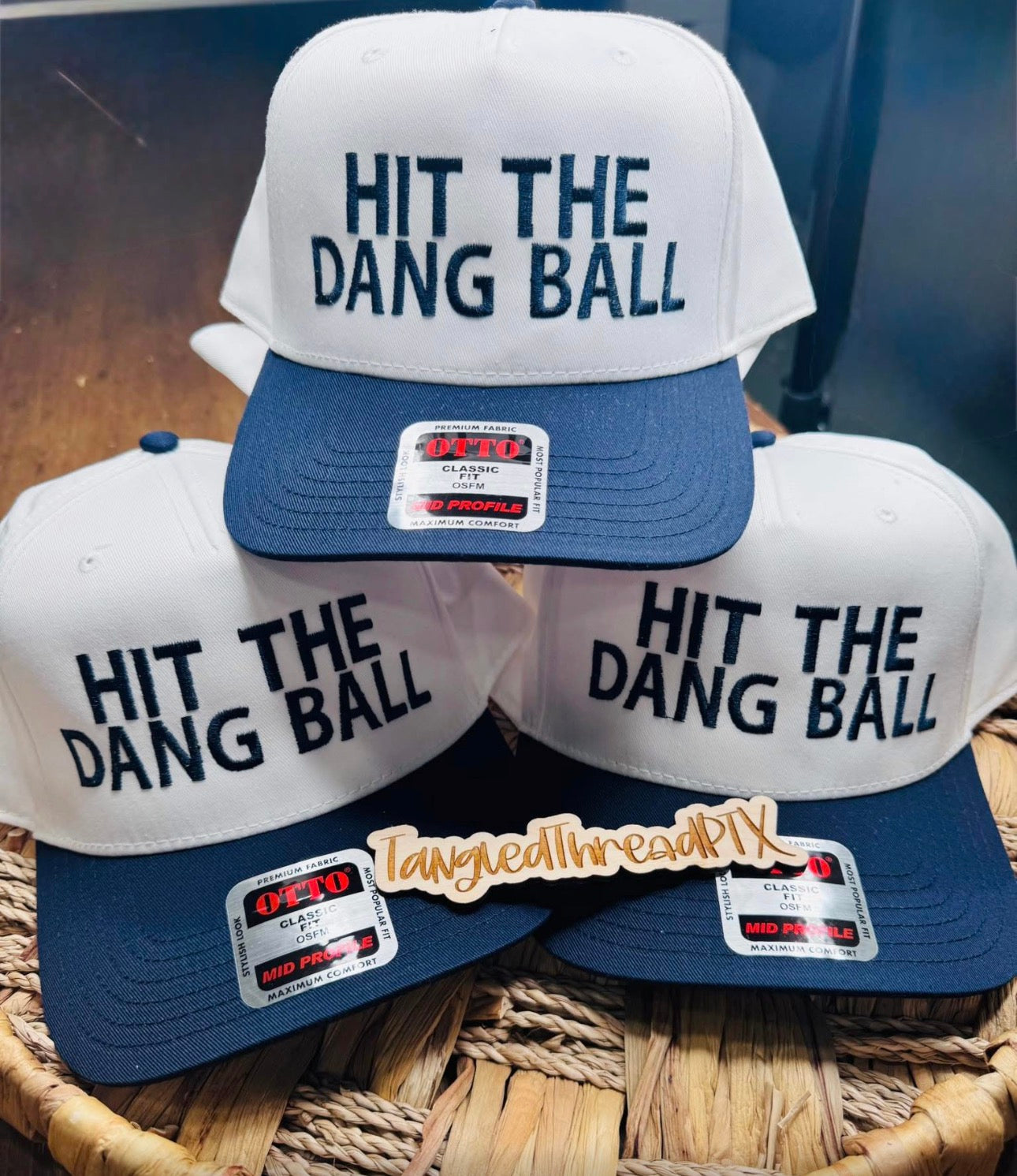 Hit The Dang Ball Hat - Snap Back