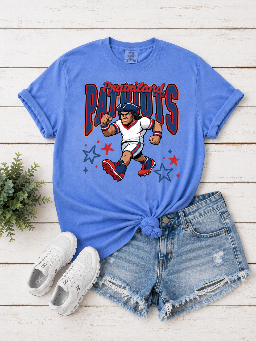 Patriots Retro Mascot