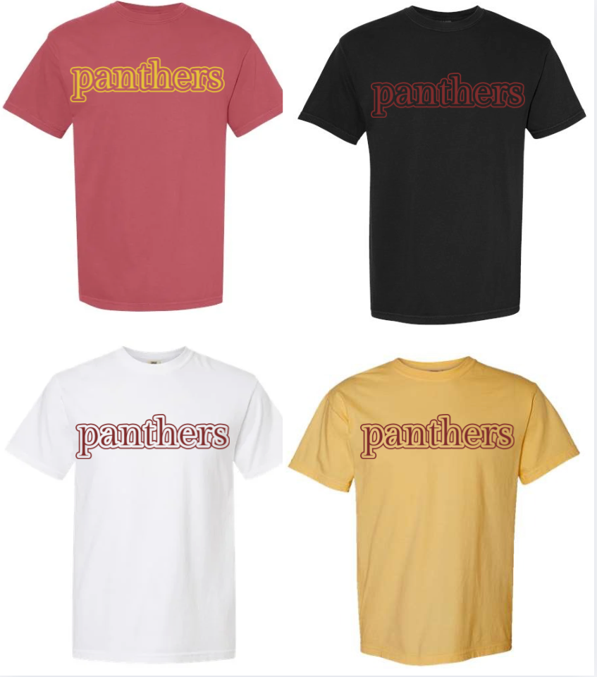 Panthers - 4 Color Options