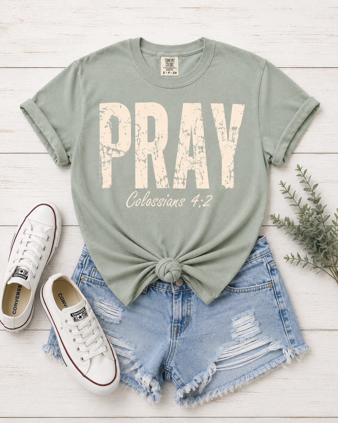 Pray on Bay Green